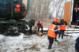 Тульские спасатели проведут показные учения по ликвидации ЧС на железной дороге