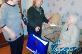 В Привокзальном районе Тулы вручили подарки жителям блокадного Ленинграда