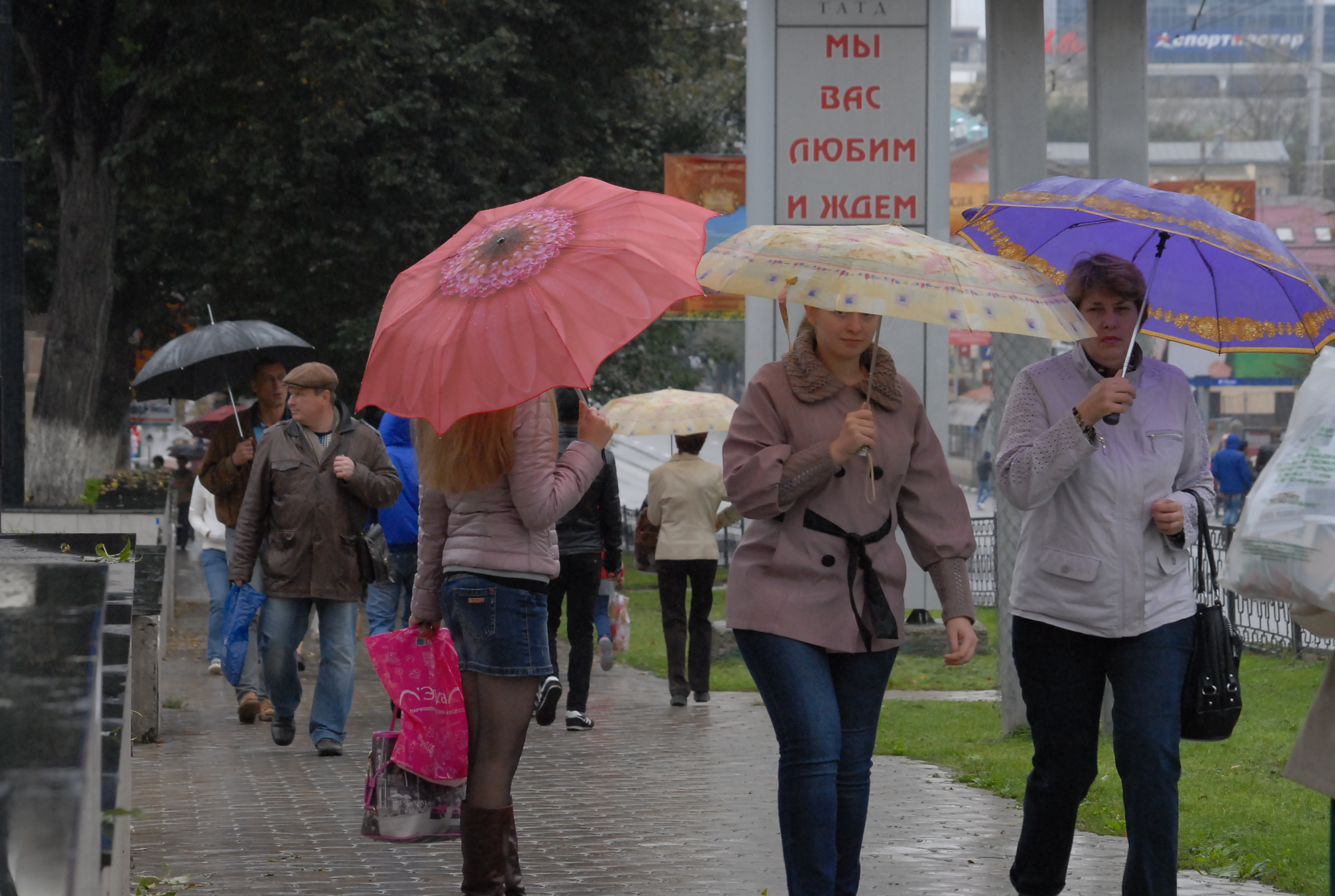 В субботу в Москве ожидается дождь. Синоптик Тула. Raining Center.