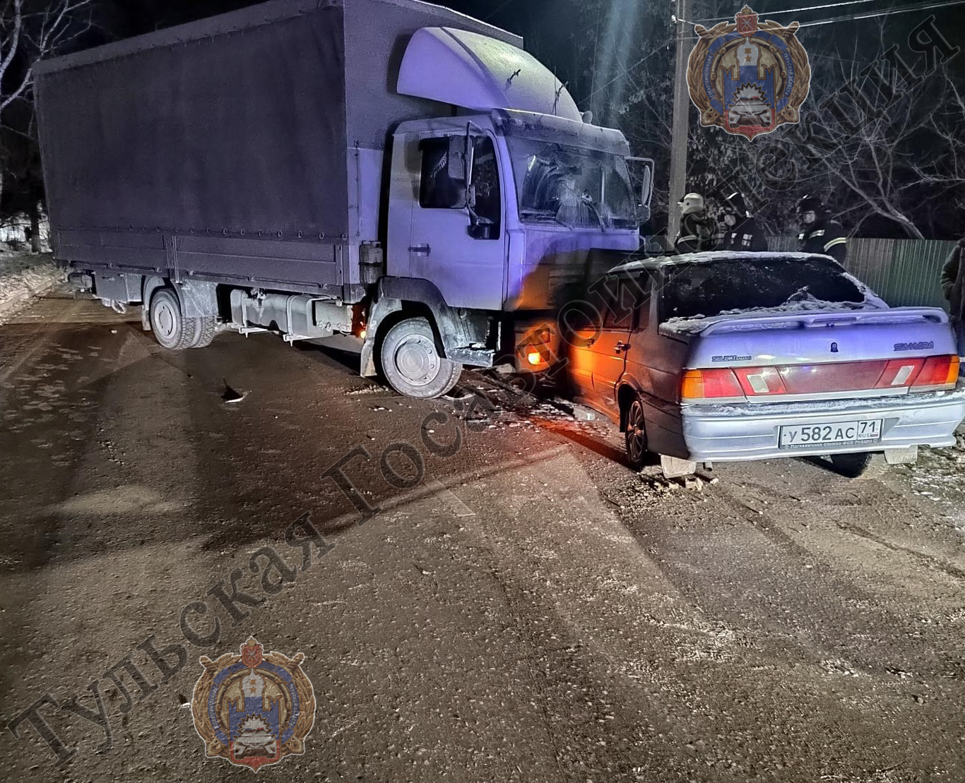 В Белеве пьяная автоледи попала под грузовик | 07.12.2022 | Происшествия |  Центр71 - все новости Тулы