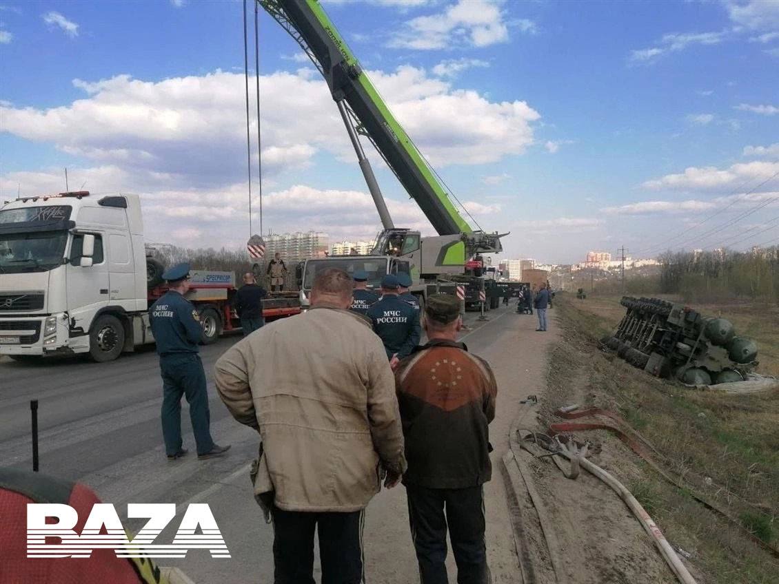 Под Тулой перевернулся ЗРК: водитель тягача был пьян | 21.04.2023 |  Происшествия | Центр71 - все новости Тулы